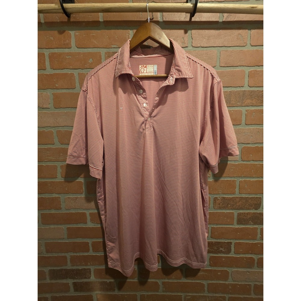 Chic-Fil-A Polo Workwear Large Stretchy Short Sleeve Shirt Sku 64
